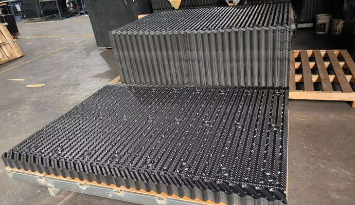 Assembled Black Fill Blocks